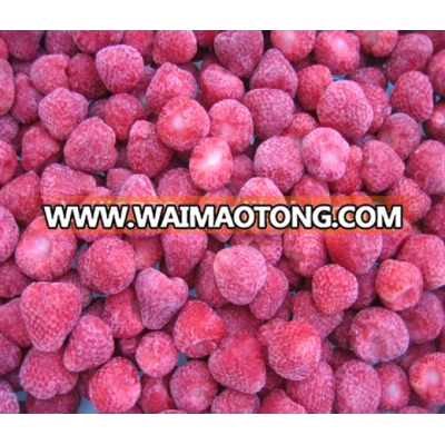 IQF frozen organic strawberry